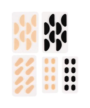Exceart 20 leaves slippery eye and nose sticker glasses with nose pads mini-nose pads replacement nose pads for glasses sunglasses Eva-nose pad slipproof nose pads sponge glasses