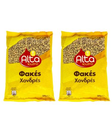 Alta Kouzina Greek Alta Kouzina Thick Lentils + Free Sparta Araxxon Olive Oil (20ml) (2 x 500g))