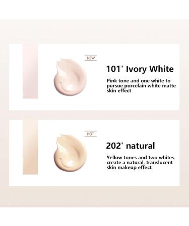  JPSDOWS Hydrating Foundation - Heat & Sweat Resistant Liquid Foundation | Matte Foundation Oil Control Full Coverage Longwear Moisturizing Lightweight Jpsdows - Buy Online on GoSupps.com