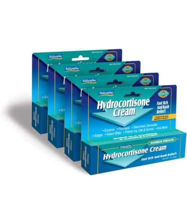 Hydrocortisone Cream 6 Pack - Fast Itch & Rash Relief - Buy Online on GoSupps.com