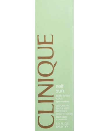 Clinique Self Sun Body Tinted Lotion Light/Medium 4.2 oz - Women's Sunless Tanner - Buy Online on GoSupps.com