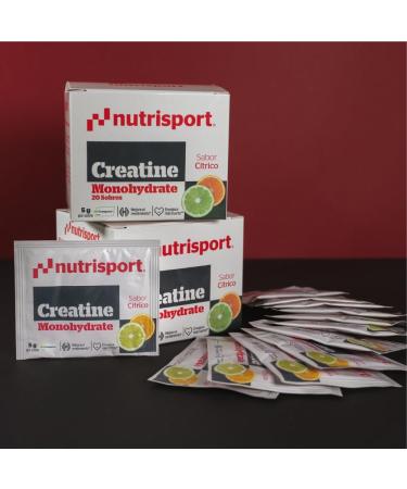  Nutrisport Creatine Cn Envelopes 100g - Buy Online on GoSupps.com