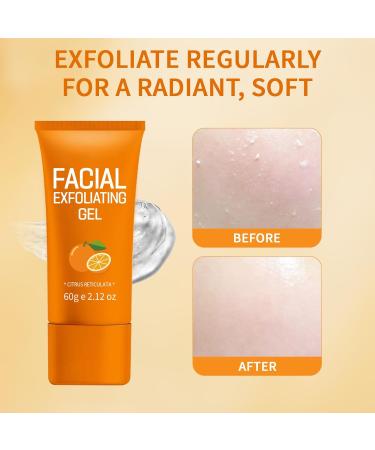 Facial Exfoliating Gel Miss season Skin Exfoliation Purifying Exfoliating Gel Face and Body Exfoliation Scrub Moisturizing Exfoliator for All Skin (1pcs orange) 1pcs 2.09 Ounce (Pack of 1) - Buy Online on GoSupps.com