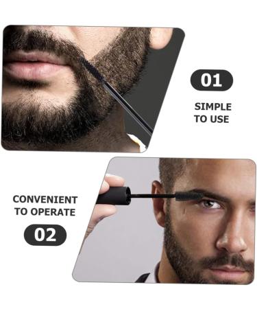 DRESSOOS eyebrow pencil beard eyebrow brush mustache dye for men eyebrow cream man dense dyeing agent 1 count (Pack of 1) Brown - Buy Online on GoSupps.com