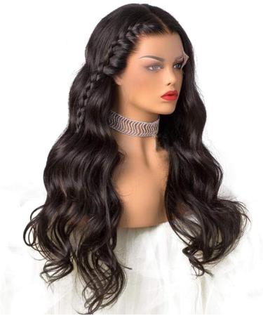 Saupa Lace Front Wig - 360 Lace Frontal Loose Wave Human Hair Wig for Black Women | 150% Density 26 Inch Pre Plucked Hairline Natural Color - Buy Online on GoSupps.com