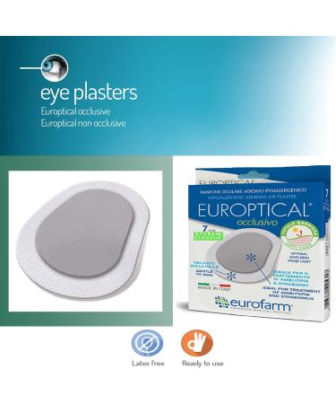 Buy Europtical Occlusivo Sterile Eye Patch for Strabismus & Amblyopia - Non-Woven Ready to Use (7 Pieces) - International Shipping Available - Buy Online on GoSupps.com