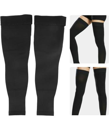 Ankle-Length Compression Stockings for Varicose Veins - Light Pressure Elastic Stockings (M) | Shop Internationally - Buy Online on GoSupps.com