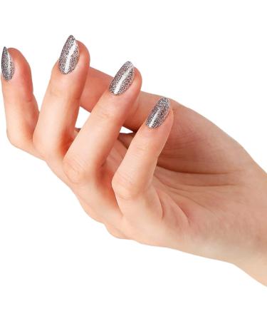 Bluesky Gel Nail Polish Himalaya Silver Glitter Grey - Autumn/Winter 2020 Collection | Long Lasting Chip Resistant | 10 ml (Pack of 1) - Buy Online on GoSupps.com
