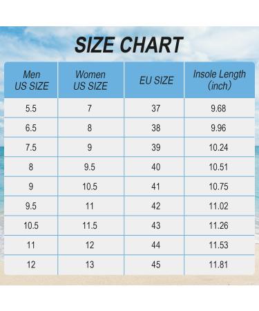 Besroad Outdoor Hiking Slip on Sandals - Unisex Water Shoes in Black - Size 8 Women/6.5 Men - Buy Online on GoSupps.com