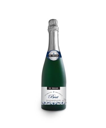 ST. REGIS Non-Alcoholic Brut Delicately Sweet Yellow 25.4 Fl Oz (Pack of 2)
