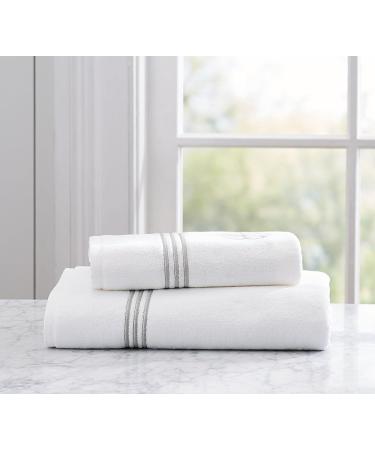 Simpli-Magic 79509 8-Piece Premium Black Towel Set | 100% Ring Spun Cotton | Highly Absorbent Towels for Bathroom, Gym, Hotel & Spa | Includes 2 Bath, 2 Hand, 4 Wash Cloths | 27 x 54, 16 x 30, 13 x 13 - Buy Online on GoSupps.com