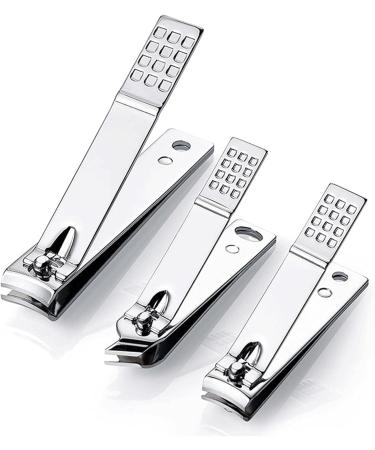 HCHGJKN Nail Clippers Nail Clipper Stainless Steel Cutter Nipper Trimmer Knife Manicure Pedicure Tools Professional Finger Toe Clippers Set(C) - Buy Online on GoSupps.com