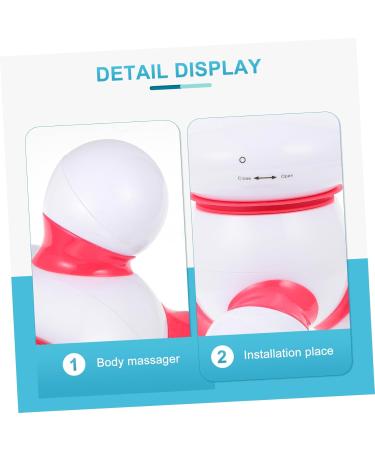 PLAFOPE Body Massager - 1 Piece Massage Instrument 9.5x9.5cm - Red | International Shipping Available - Buy Online on GoSupps.com