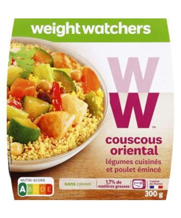 WEIGHT WATCHERS Oriental Couscous/Cooked Vegetables/Sliced Chicken