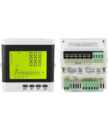 Three-Phase Multifunctional Digital Energy Meter Multi-Function Three-Phase Programmable Electric Power Meter Digital LED Ammeter Voltmeter - Buy Online on GoSupps.com