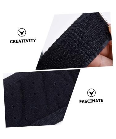 FOMIYES Adjustable Posture Shoulder Brace Set - Portable Belt Brace for Back Support | 24x17cm Black - Buy Online on GoSupps.com