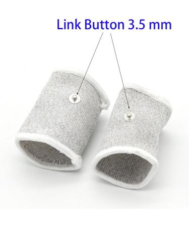 E-stim Adjustable Conductive Loop Accessories - Silver Thread for Tens Stim Finger Massager | International Shipping - Buy Online on GoSupps.com