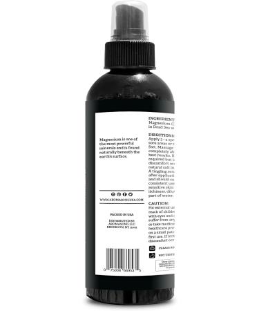 Aromasong Magnesium Oil Spray for Feet & Body 23mg Magnesium per Spray Topical Magnesium Spray for Calm Sleep & Leg Discomfort 2 Pack 8 oz Made in USA Unflavored - Buy Online on GoSupps.com