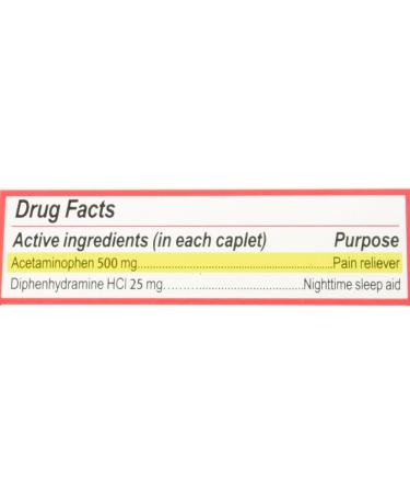 Tylenol PM Extra Strength 225-Caplets | Pain Reliever & Sleep Aid - Buy Online on GoSupps.com
