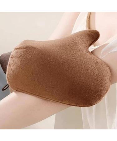 Tanning glove double sided fake tan glove velvet tanning glove velvet applicator fake tan glove with nonslip elastic wrist and thumb for mousse - Buy Online on GoSupps.com