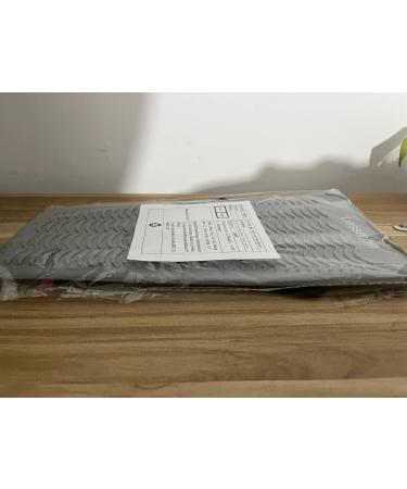 Heat-Resistant Mat Bag & Gloves for Hair Styling | 28.5cm x 14cm | Ideal for Curls & Smoothing Tools - Gray - Buy Online on GoSupps.com