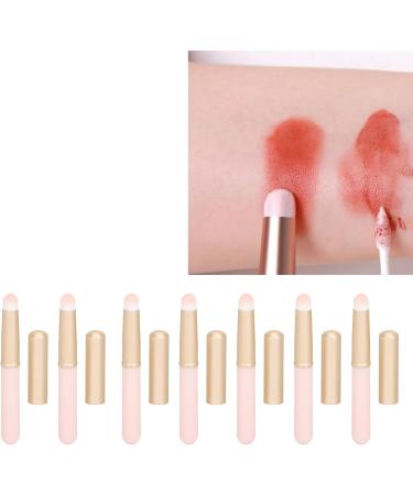 Lip Brushes Set for Precise Application 8 in 1 Portable Round Head Lip Smudge Brush Loose Powder Brush for Makeup Artists and Beauty Enthusiasts - Buy Online on GoSupps.com