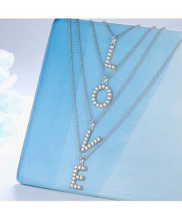 Cute Cat Necklace with Sparkling Zirconia Crystal Birthstone Pendant Necklace for Girls Womens White Gold Over 925 Sterling Silver Animal Necklace Birthstone Jewelry Sweet Present Girlfriend Sisters Platinum Silver - Buy Online on GoSupps.com
