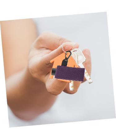 Didiseaon 12 Pcs Lip Cases Lip Gloss Holder Cover Lip Gloss Holder Keychain Keyring Lipstick Clip-On Sleeves Polyester - Buy Online on GoSupps.com