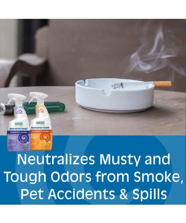 Gonzo Natural Magic Disinfectant Spray & Multipurpose Cleaner - Lavender Value Pack (24 oz & 128 oz) | Odor Eliminator Flood & Fire Damage Restoration - International Shipping Available - Buy Online on GoSupps.com