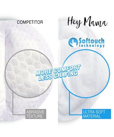Hey Mama Disposable Nursing Pads - 120 Super Absorbent & Comfortable, Individually Wrapped - Pack of 1 - Buy Online on GoSupps.com
