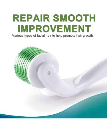 GWAWG Dermaroller 0.5mm Microneedling Roller - Stimulate Hair Growth & Facial Care for Men & Women | 540 Titanium Needles - International Shipping Available - Buy Online on GoSupps.com