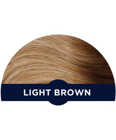 KeraFiber Professional Hair Fibres - Natural Keratin Building Fibres, 28g Light Brown (1 Pack) - Instantly Achieve Full Head of Hair in 30 Seconds - Buy Online on GoSupps.com