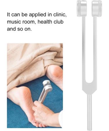 128Hz Tuning Fork Medicine - Non-Magnetic Aluminum Alloy for Neurology & Sound Therapy | Stress Reduction - Buy Online on GoSupps.com