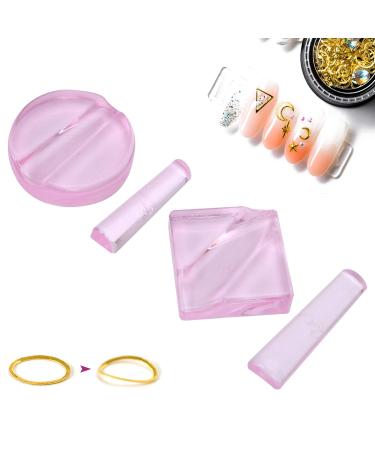 Professional Minted Form Nail Tools | Round & Square Nail Art Equipment for Home & Salon - Buy Online on GoSupps.com