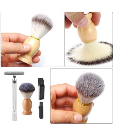 Lurrose Vintage Manual Safety Razor Set for Men - Classic Shaving Kit with Hand Brush - International Shipping Available - Buy Online on GoSupps.com