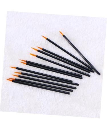 Angoily 100pcs Eyeliner Brush Applicator Disposable Makeup Hard Head Makeup Stick medium As Shown - Buy Online on GoSupps.com