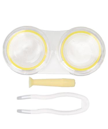 Portable Contact Lens Box - Travel-Friendly Storage Case with Tweezer & Pencil Tool for Safe Lens Protection - Buy Online on GoSupps.com