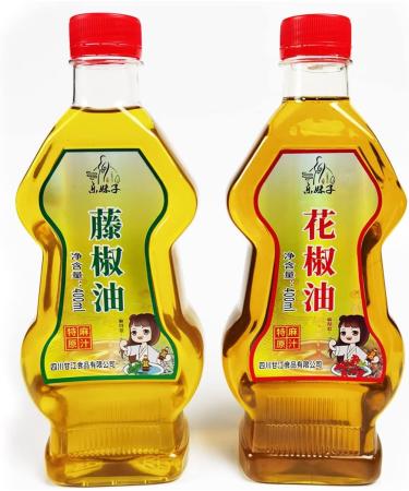 Authentic Sichuan Green Peppercorn Oil 400ml - Imported from China - Buy Online on GoSupps.com