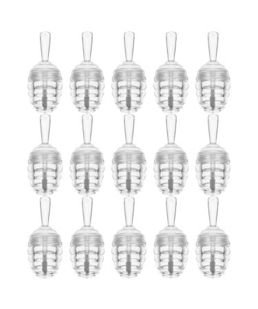 Angoily Tubes de Gloss L vres en Plastique Transparent 15 Pi ces Petit Format tanches R utilisables DIY pour Cosm tiques Usage Personnel Beaut