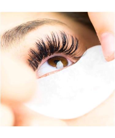 Glamza Eye Lash Gel Pads - 50 Pairs of Eyelash Lash Extension Under Eye Gel Pads Lint Eye Patches Beauty Tool - 50 PAIRS - Buy Online on GoSupps.com