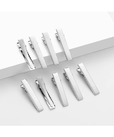 Wynameleri 42mm star hair clip silver secure hair clips grips for short hair 1.65" mini metal hair slide clips flat metal hair pins - Buy Online on GoSupps.com