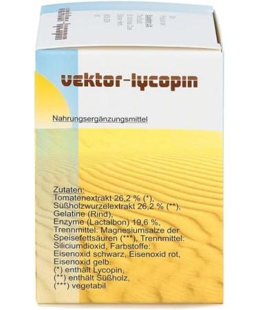 Buy Vector Lycopin Capsules - 90 Hours of Antioxidant Power | International Shipping Available - Buy Online on GoSupps.com