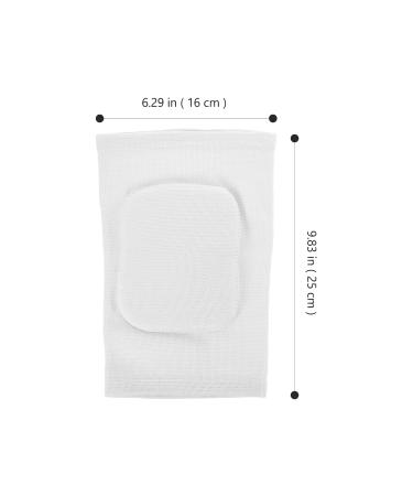Yardwe 3 Pairs White Knee Braces - Elastic Compression Knee Sleeves for Sports Running & Joint Recovery - Athletic Knee Support Bandages - Buy Online on GoSupps.com