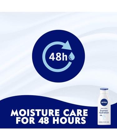 Nivea Express Hydration Body Lotion 250ml - Deep Moisture & Fast Absorption for All Skin Types | Shop Internationally - Buy Online on GoSupps.com
