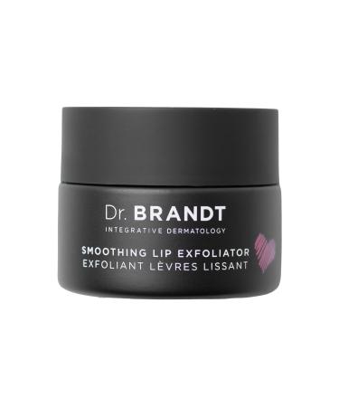Dr. Brandt Microdermabrasion Smoothing Lip Exfoliator - Polishes & Conditions Dry Flaky Lips to Renew Skin + Prepare for Color Application - 0.35 oz 0.35 Fl Oz (Pack of 1)