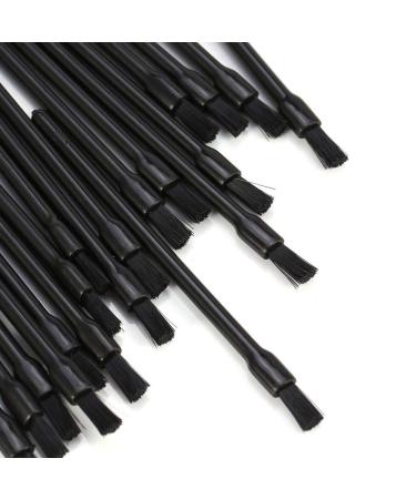 50 Pcs Disposable Lip Makeup Brush Set - Plastic Lip Applicators for Lipstick & Glossy Rods - Black Cosmetic Tool (8.2 cm) - Buy Online on GoSupps.com