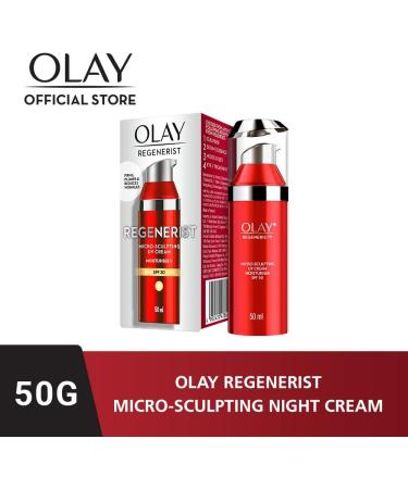  Olay Olay Regenerist Micro-Sculpting UV Cream Moisturiser SPF 30 1.7 Ounce - Buy Online on GoSupps.com