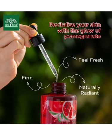 DE LEAF THANAKA Pomegranate Glow & Firm Serum Shower Gel 2-in-1 Body Wash with Green Tea & Mineral Water 15.87 oz - Buy Online on GoSupps.com