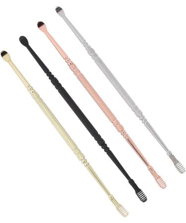Stainless Steel Earwax Removal Tool - Double Head Spiral Spoon for Easy Cleaning - Buy Online on GoSupps.com
