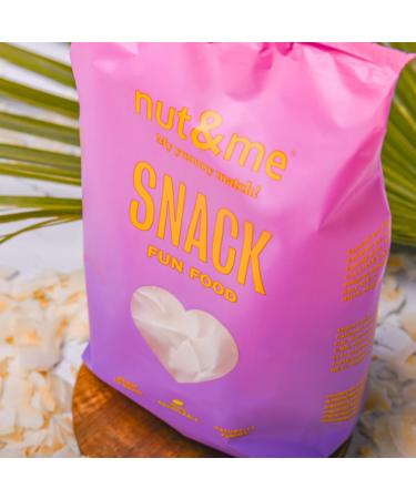 Natural Coconut Chips 1kg | Natural Coconut Flakes | Sugar Free | No Additives | No Preservatives Healthy Snack | Vegan | Gluten Free | Lactose Free | Pack 2 x 500g - Buy Online on GoSupps.com